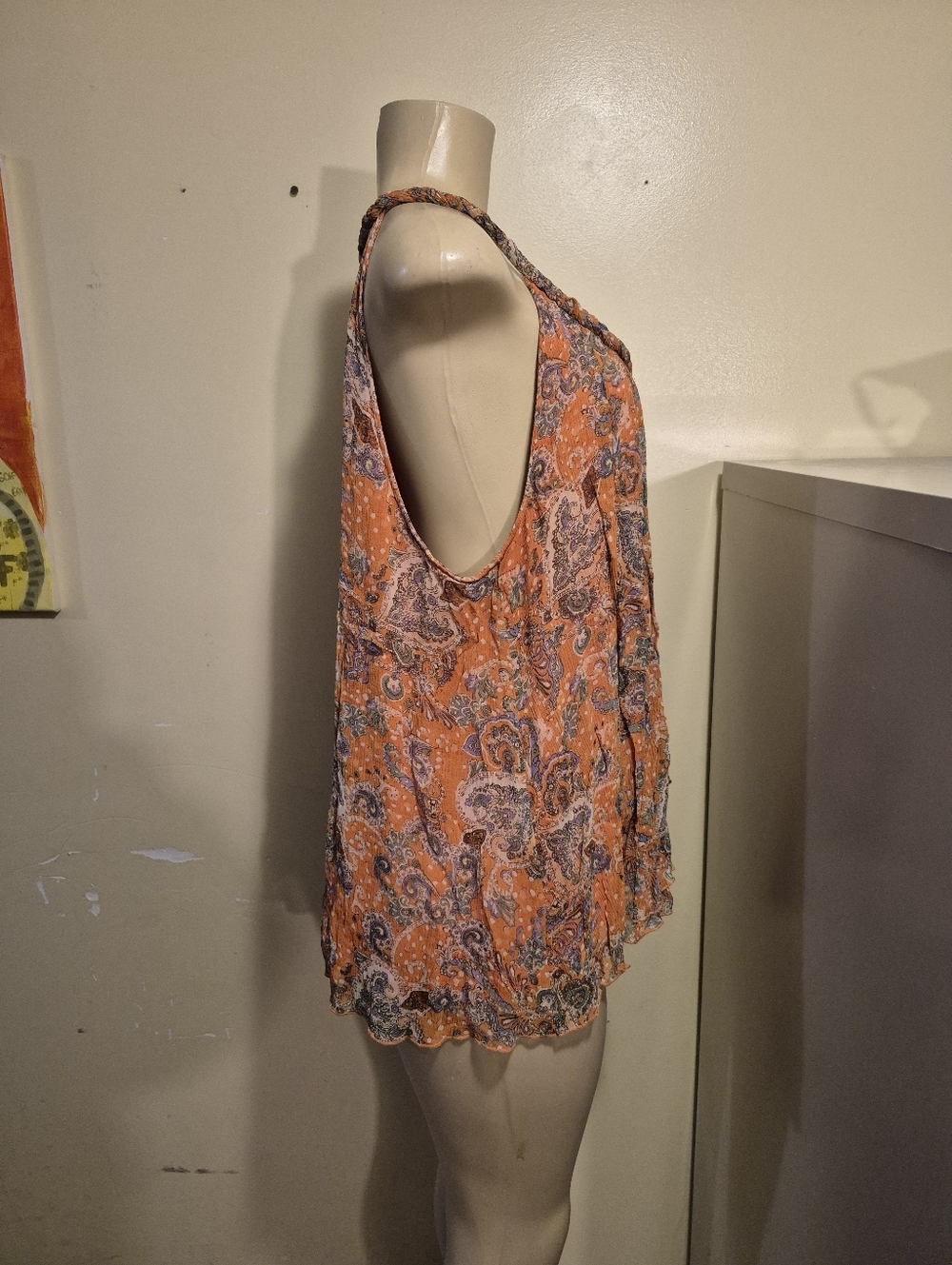 Sundance Silk Summer Top Blouse XL - Picture 4 of 6